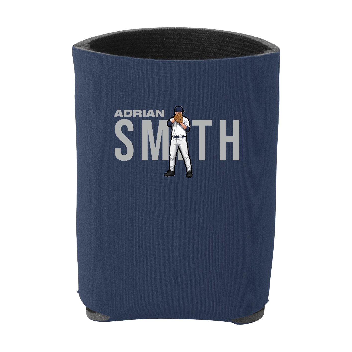 Can Holder — Player Name in Navy