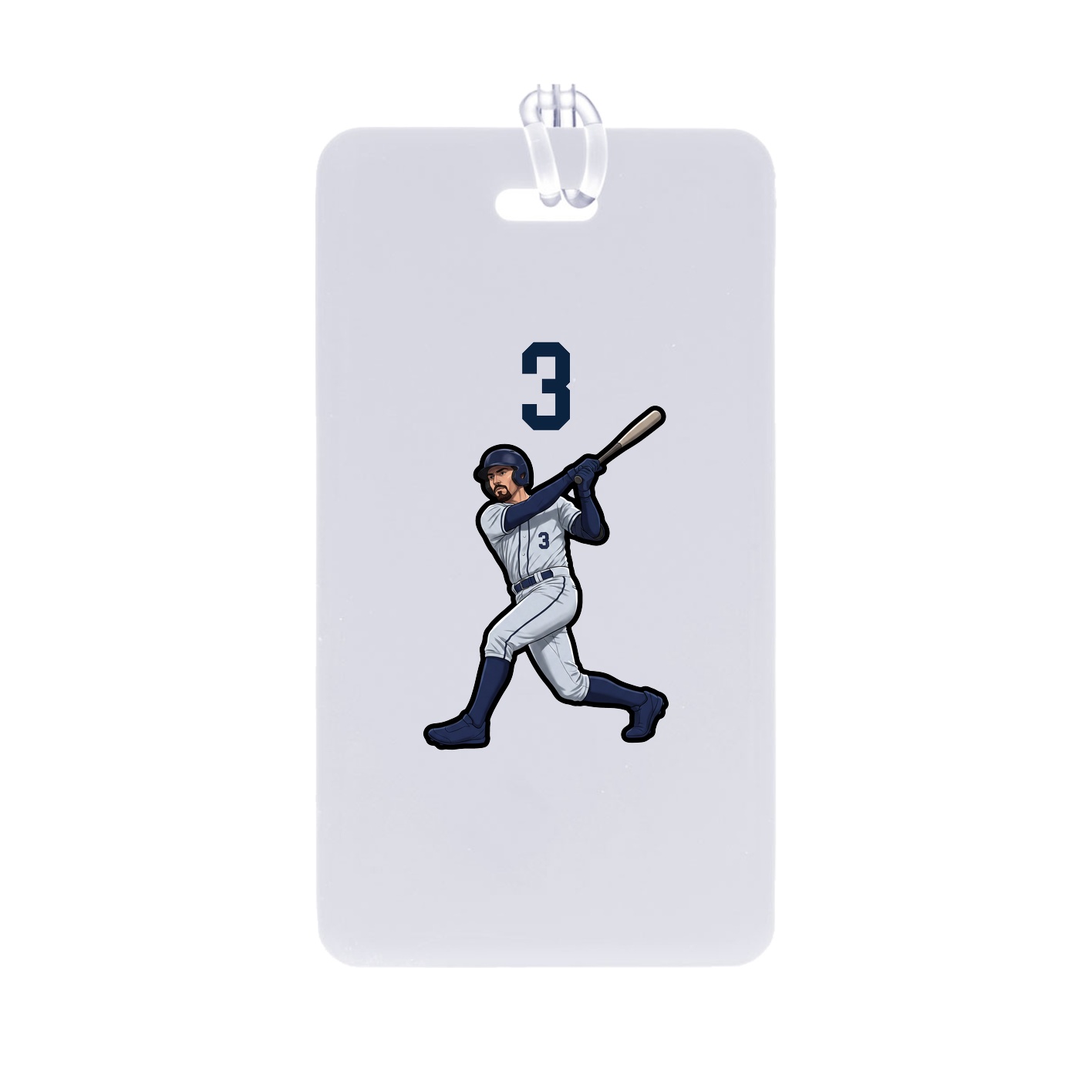 Bag Tag — Number Top in Classic
