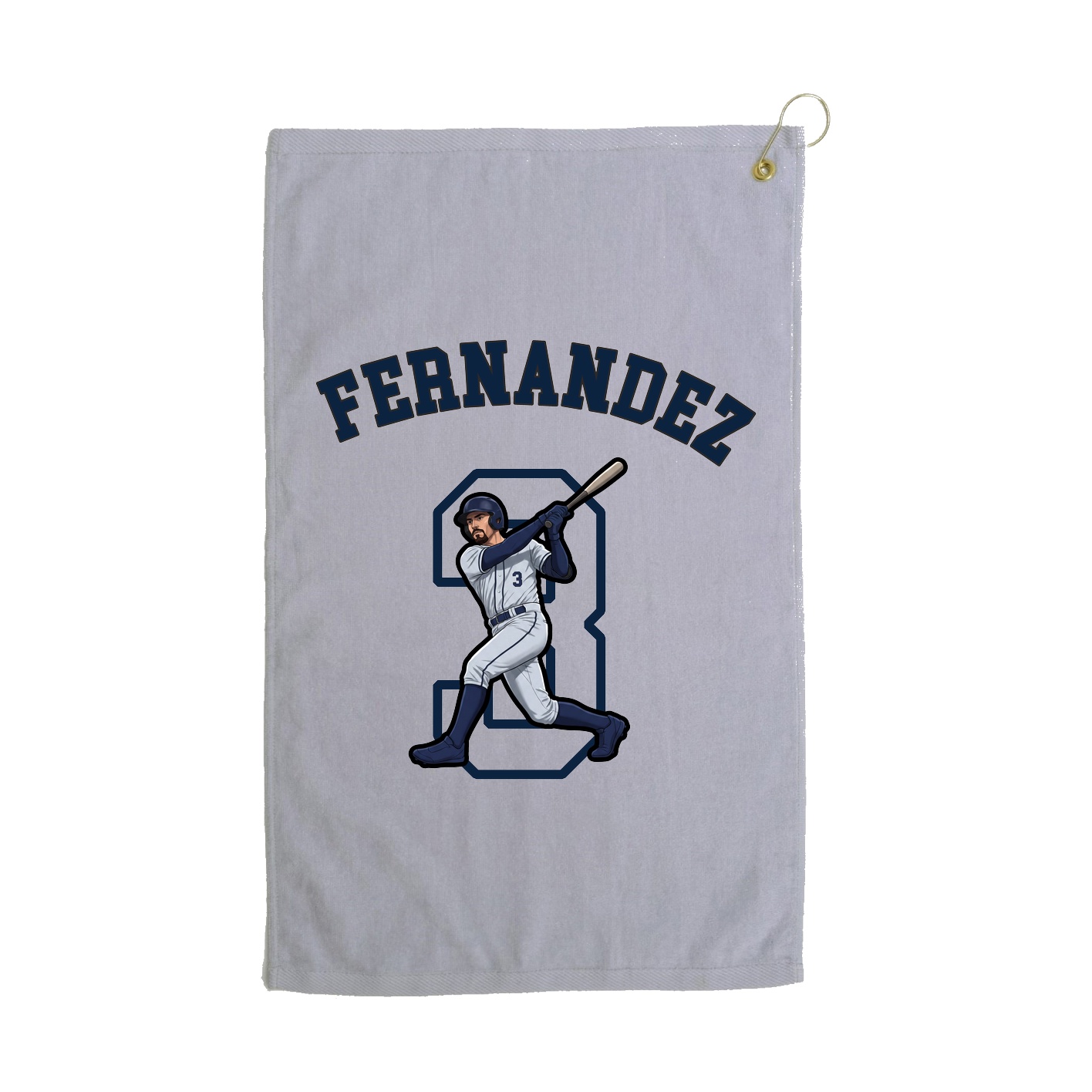Golf Towel — Shirsey Arch in Grey