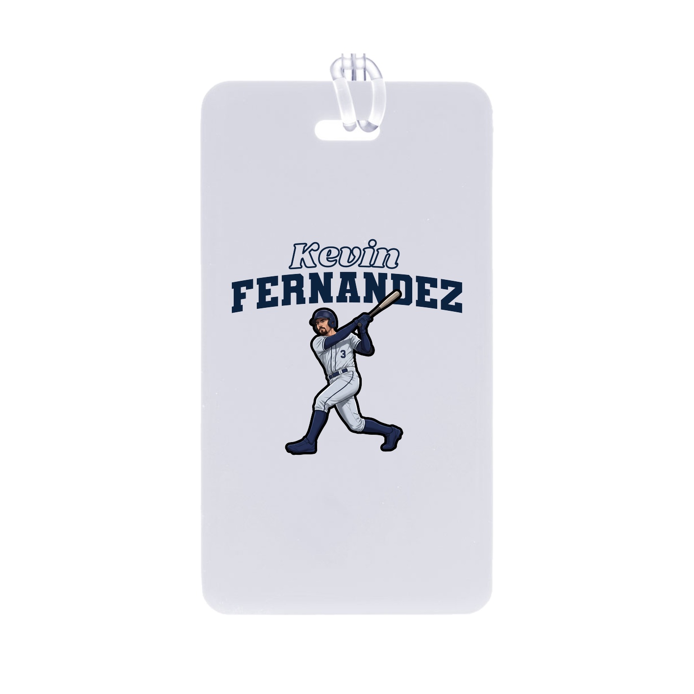 Bag Tag — Name Arch in Classic