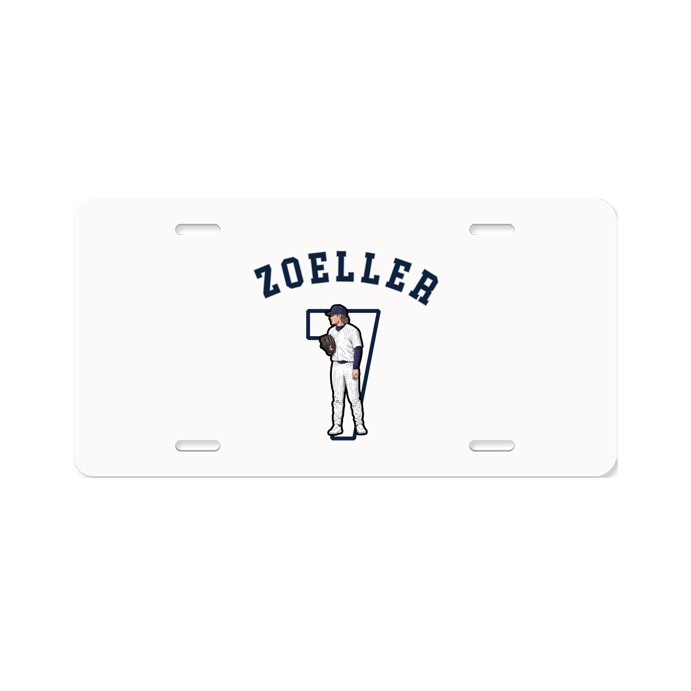 License Plate — Shirsey Arch in Classic