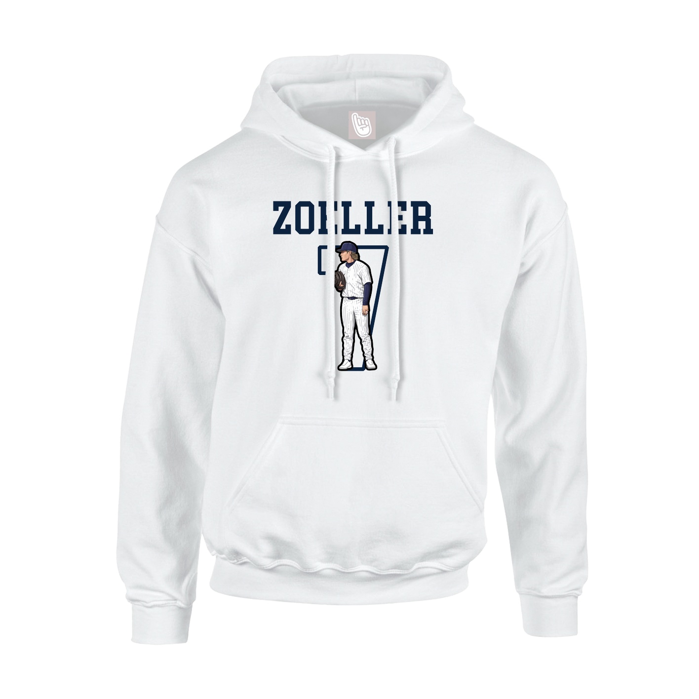Youth Hoodie — Shirsey in White