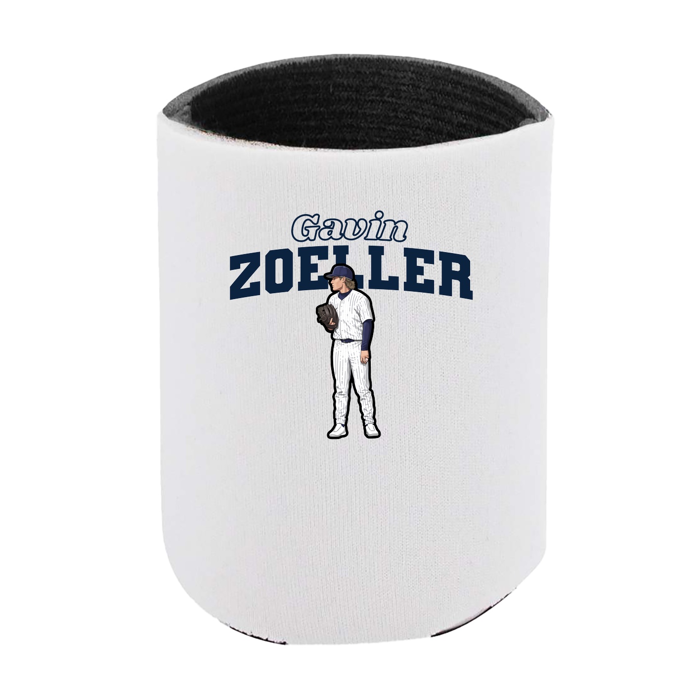 Can Holder — Name Arch in White