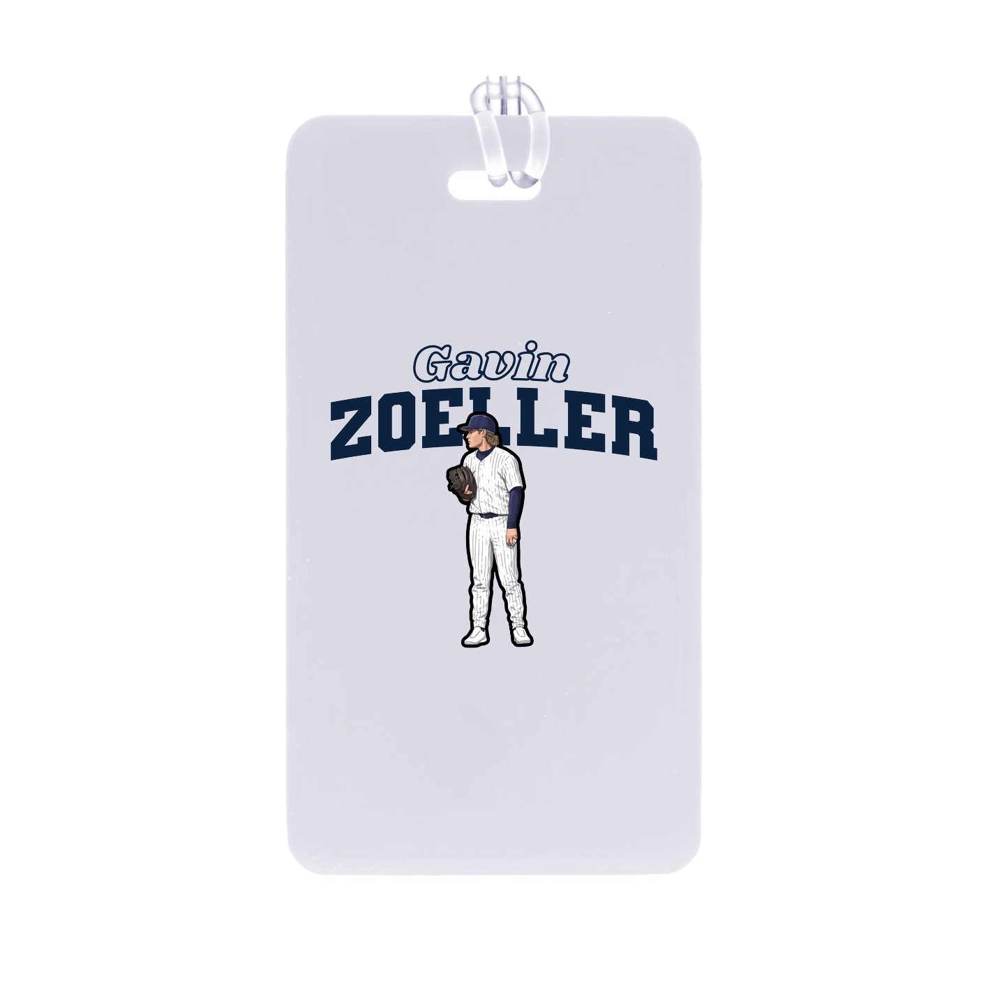 Bag Tag — Name Arch in Classic