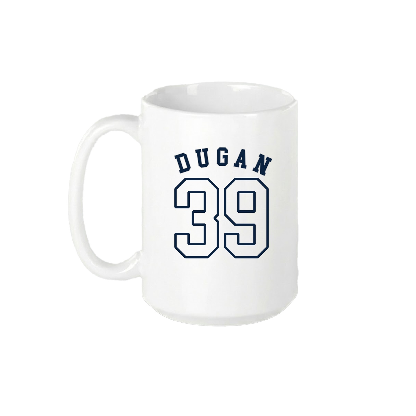 15oz Coffee Mug — Shirsey Arch in White