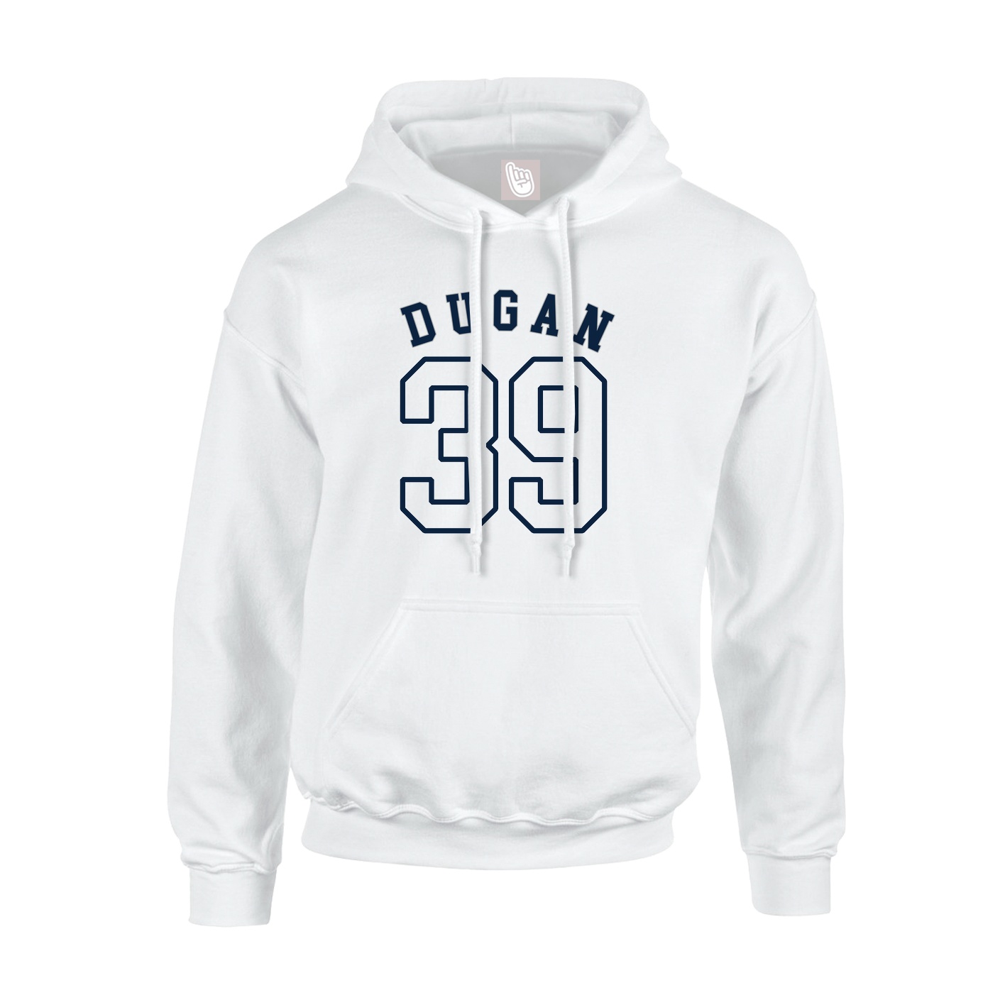 Hoodie — Shirsey Arch in White