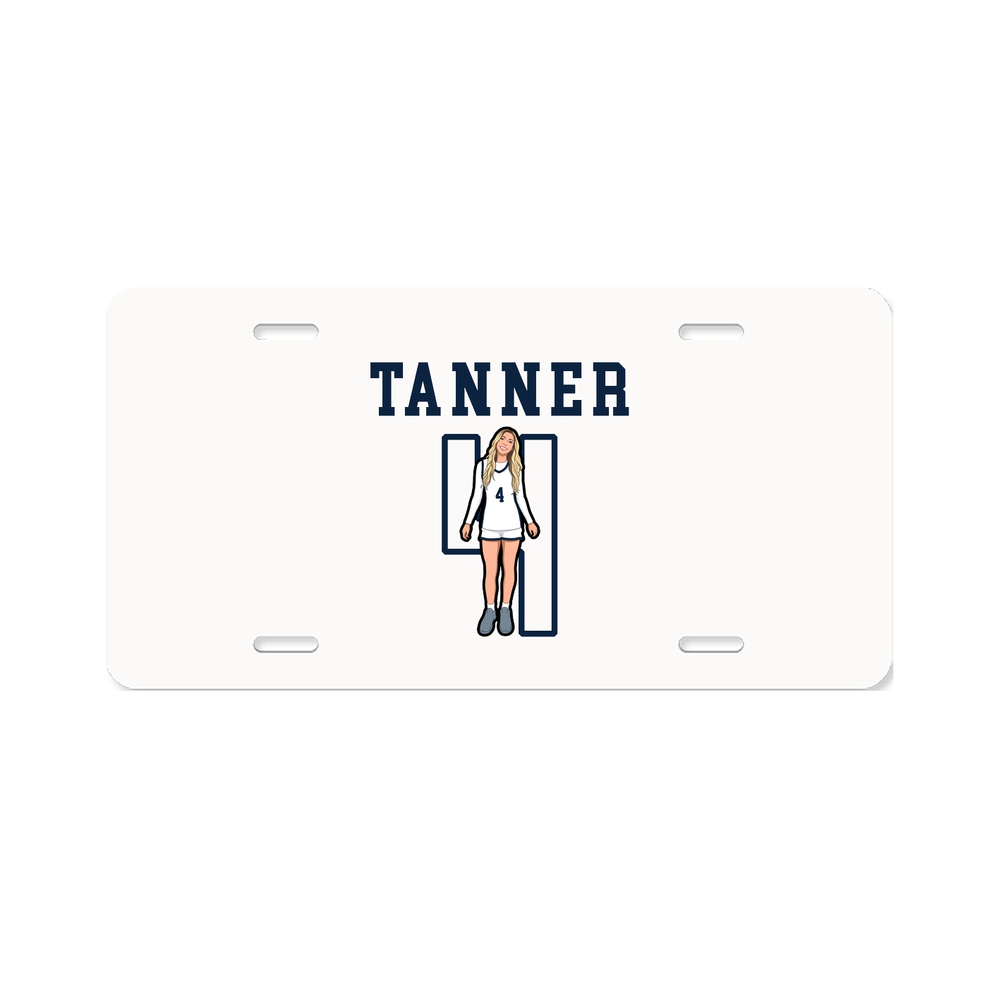 License Plate — Shirsey in Classic