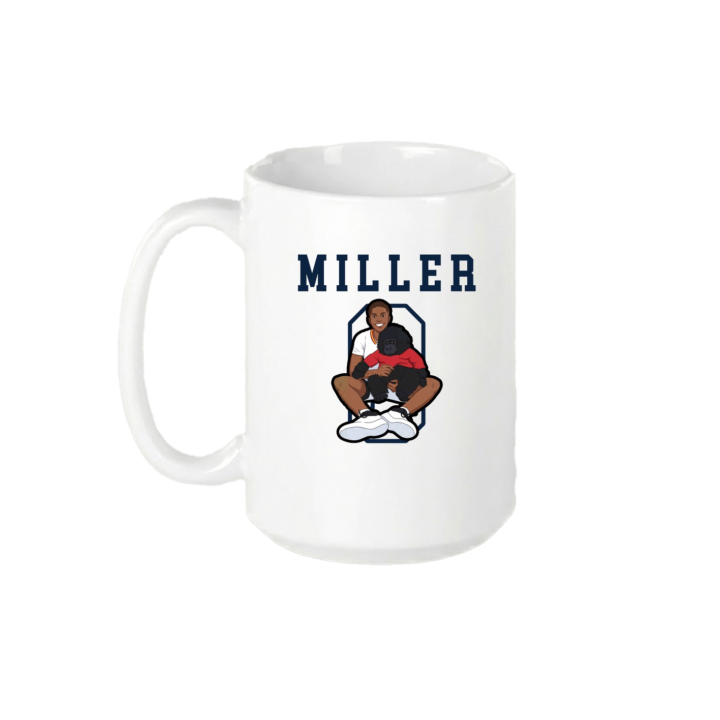 15oz Coffee Mug — Shirsey in White