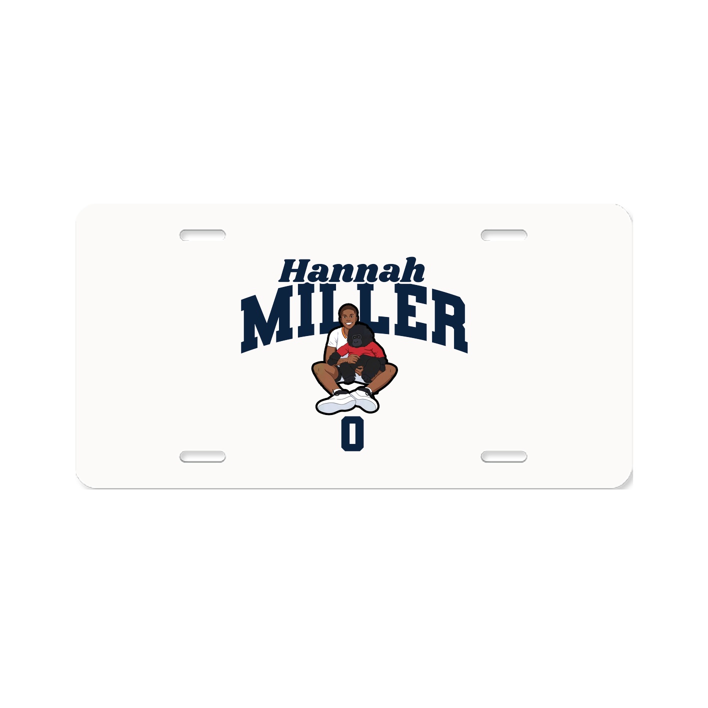 License Plate — Signature Arch in Classic