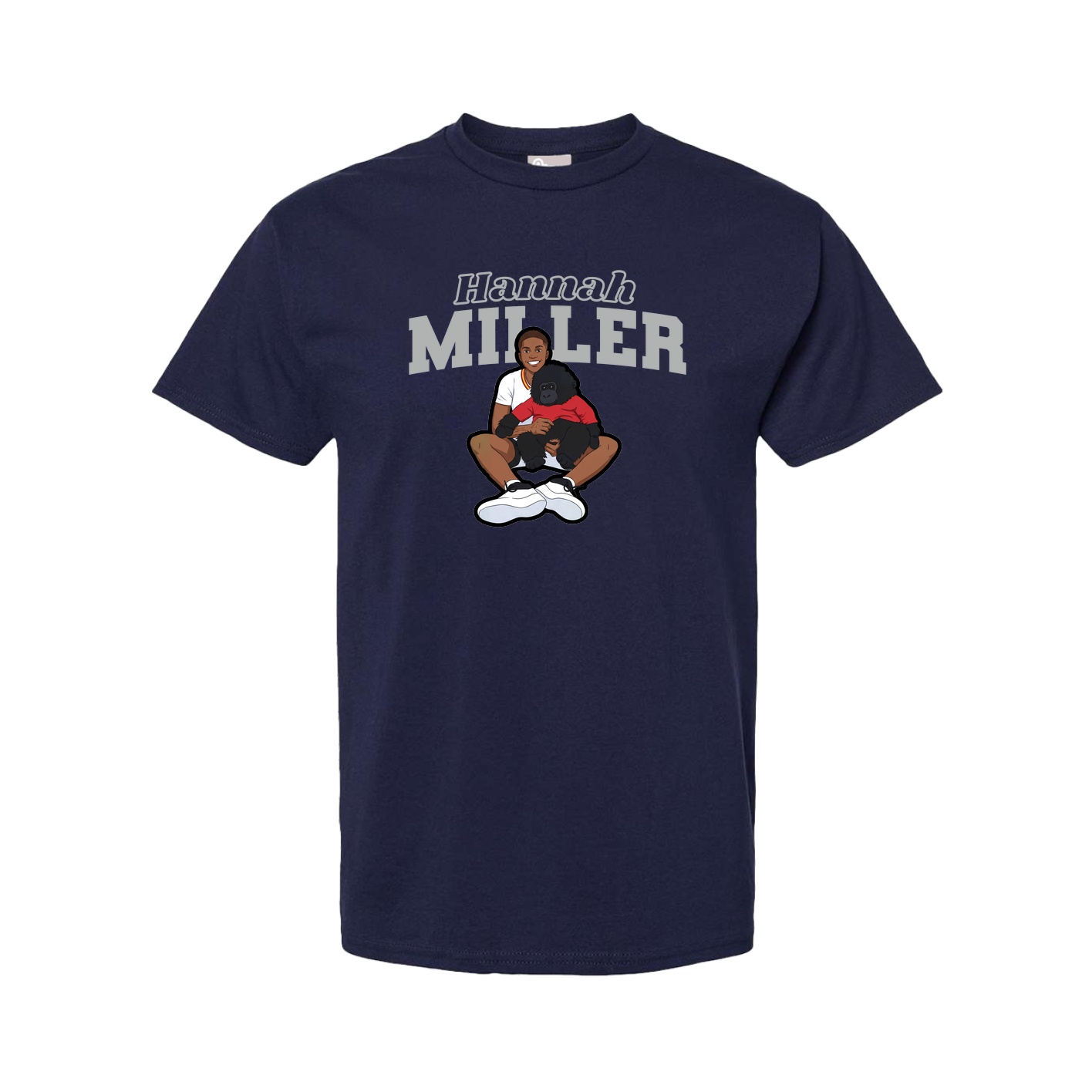 Tee — Name Arch in Navy