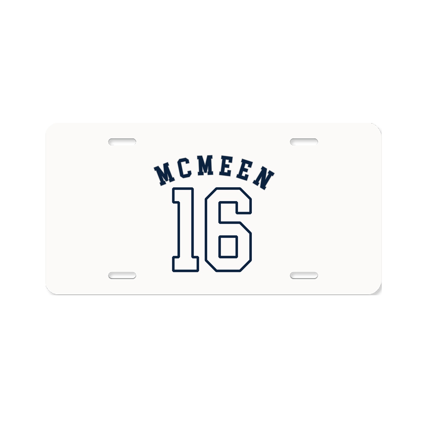 License Plate — Shirsey Arch in Classic