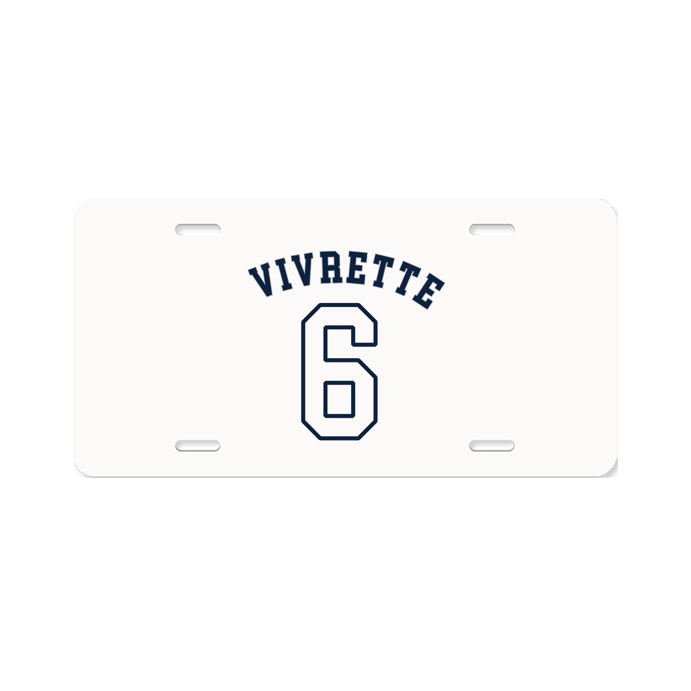 License Plate — Shirsey Arch in Classic