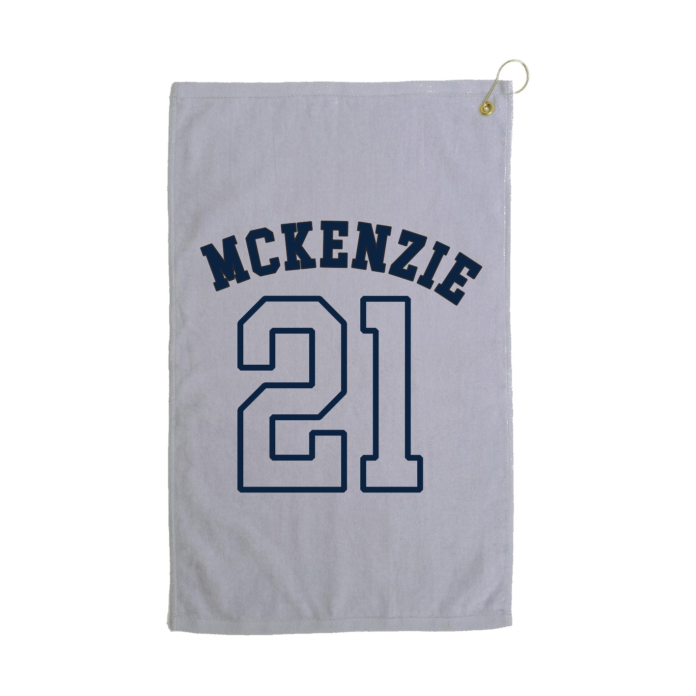 Golf Towel — Shirsey Arch in Grey