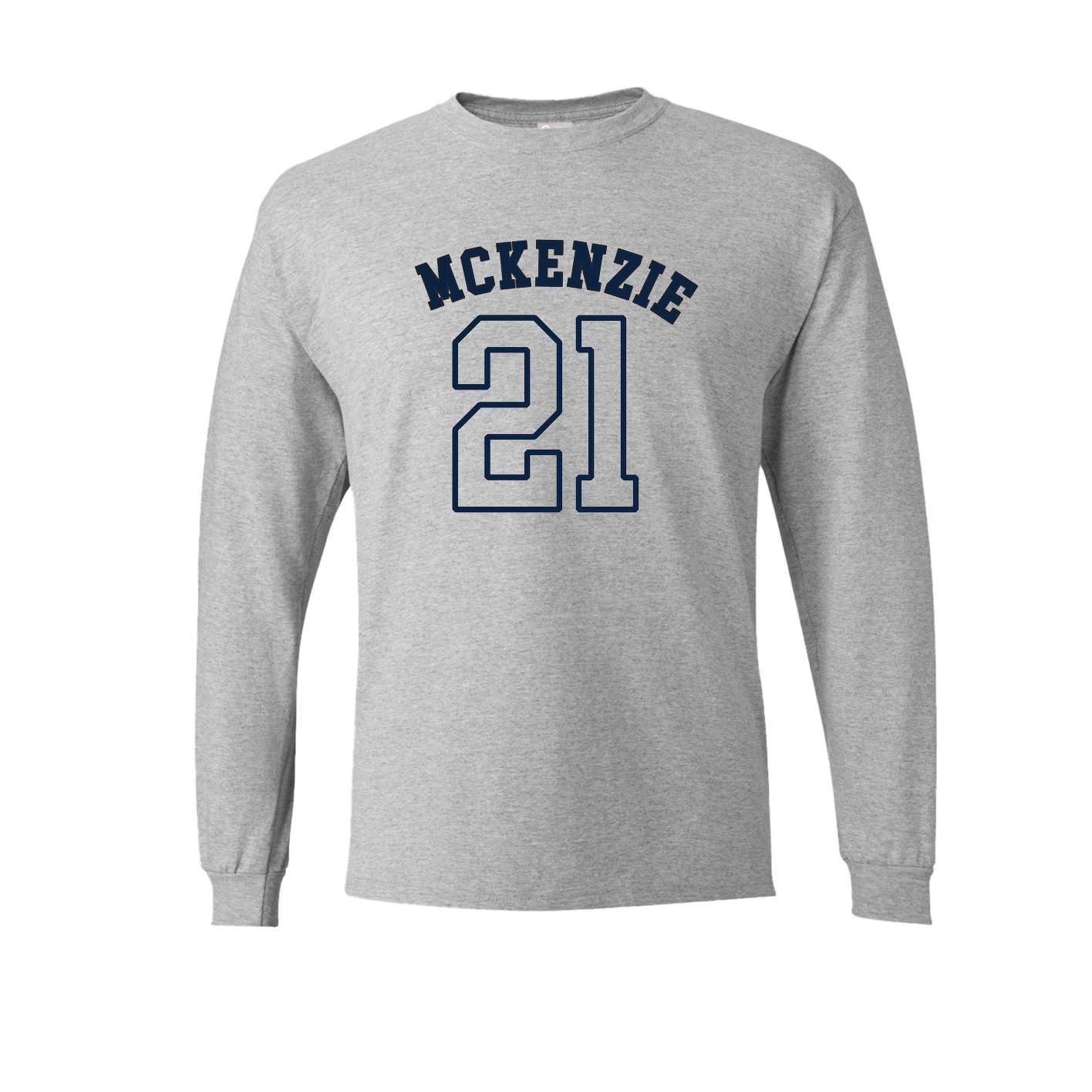 Long Sleeve Tee — Shirsey Arch in Grey