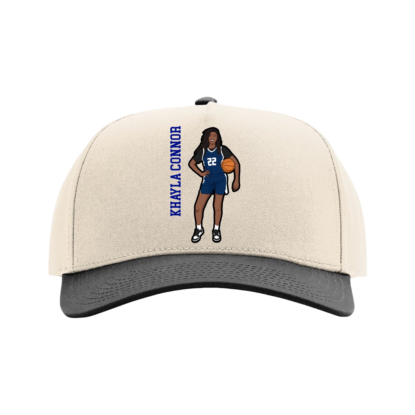 Full Fabric Five-Panel Champ Cap