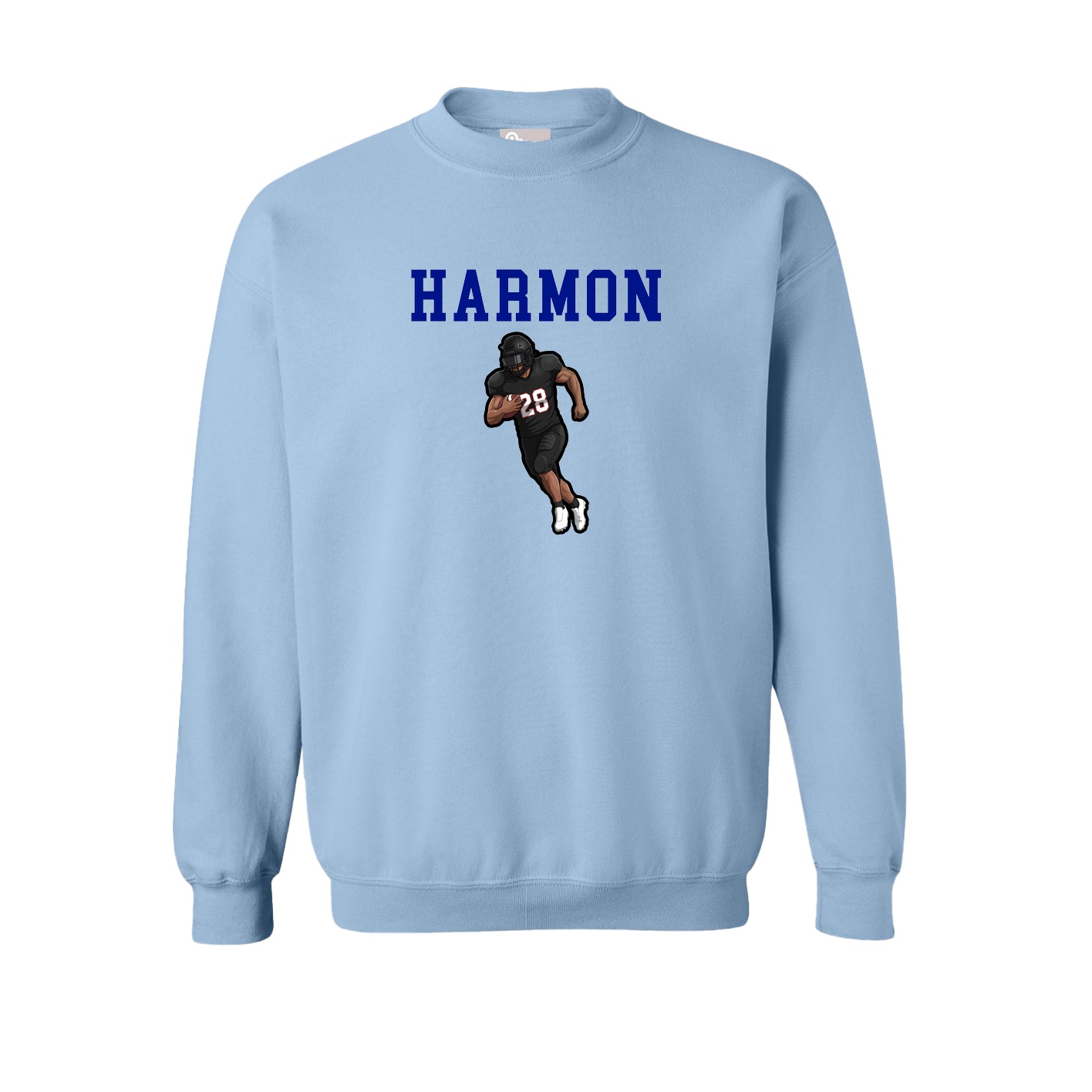Fleece Crew — Shirsey in Light Blue