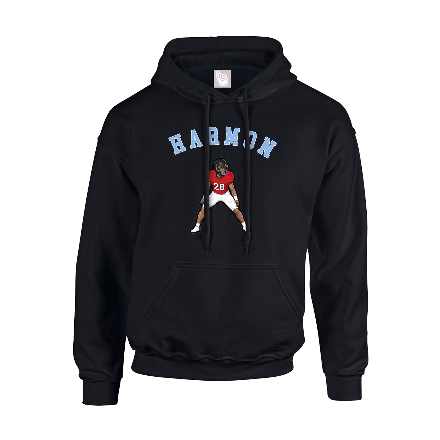 Youth Hoodie — Shirsey Arch in Black