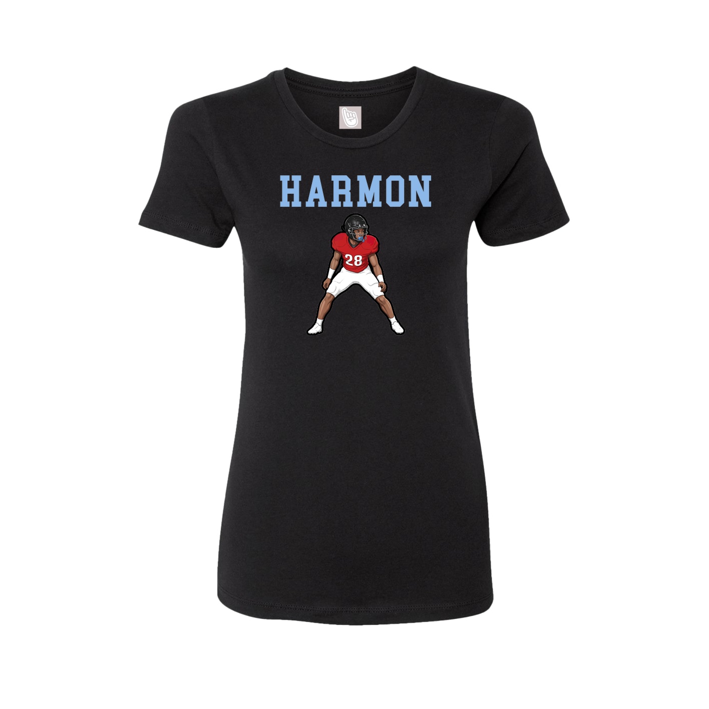 Fitted Women's Tee — Shirsey in Black