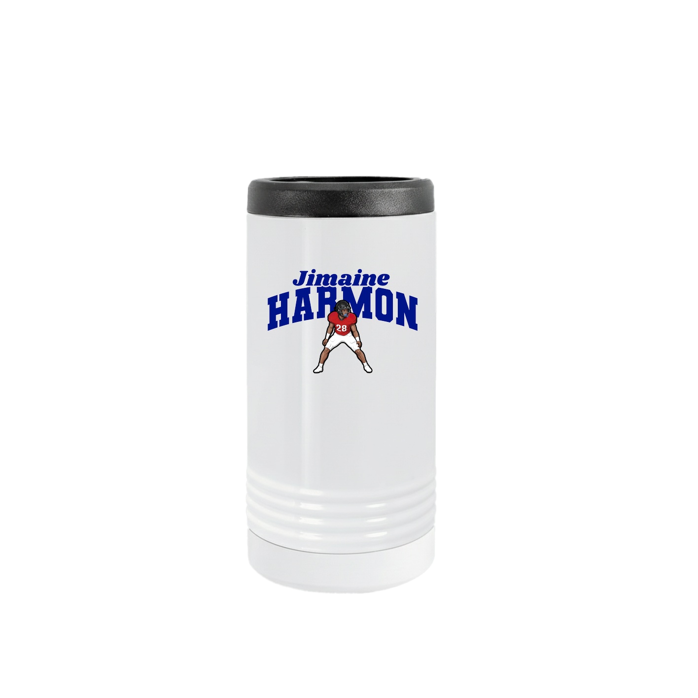 Slim Beverage Holder — Signature Arch in White