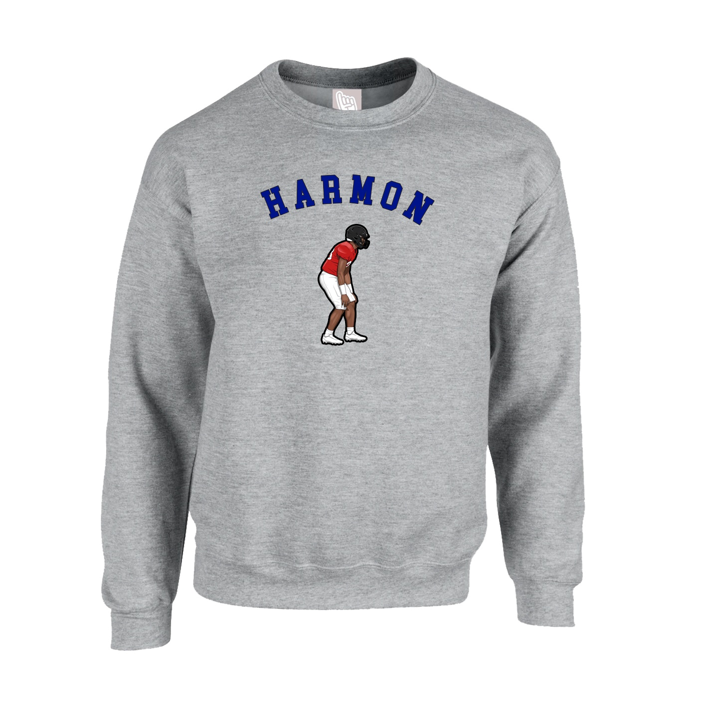 Fleece Crew — Shirsey Arch in Grey