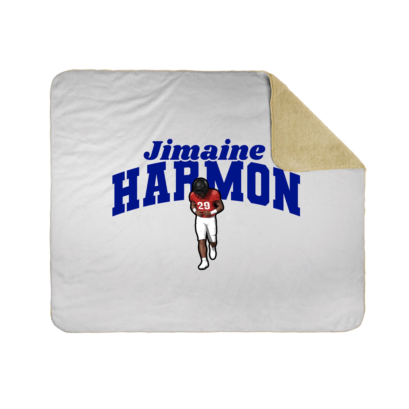Throw Blanket — Signature Arch in White