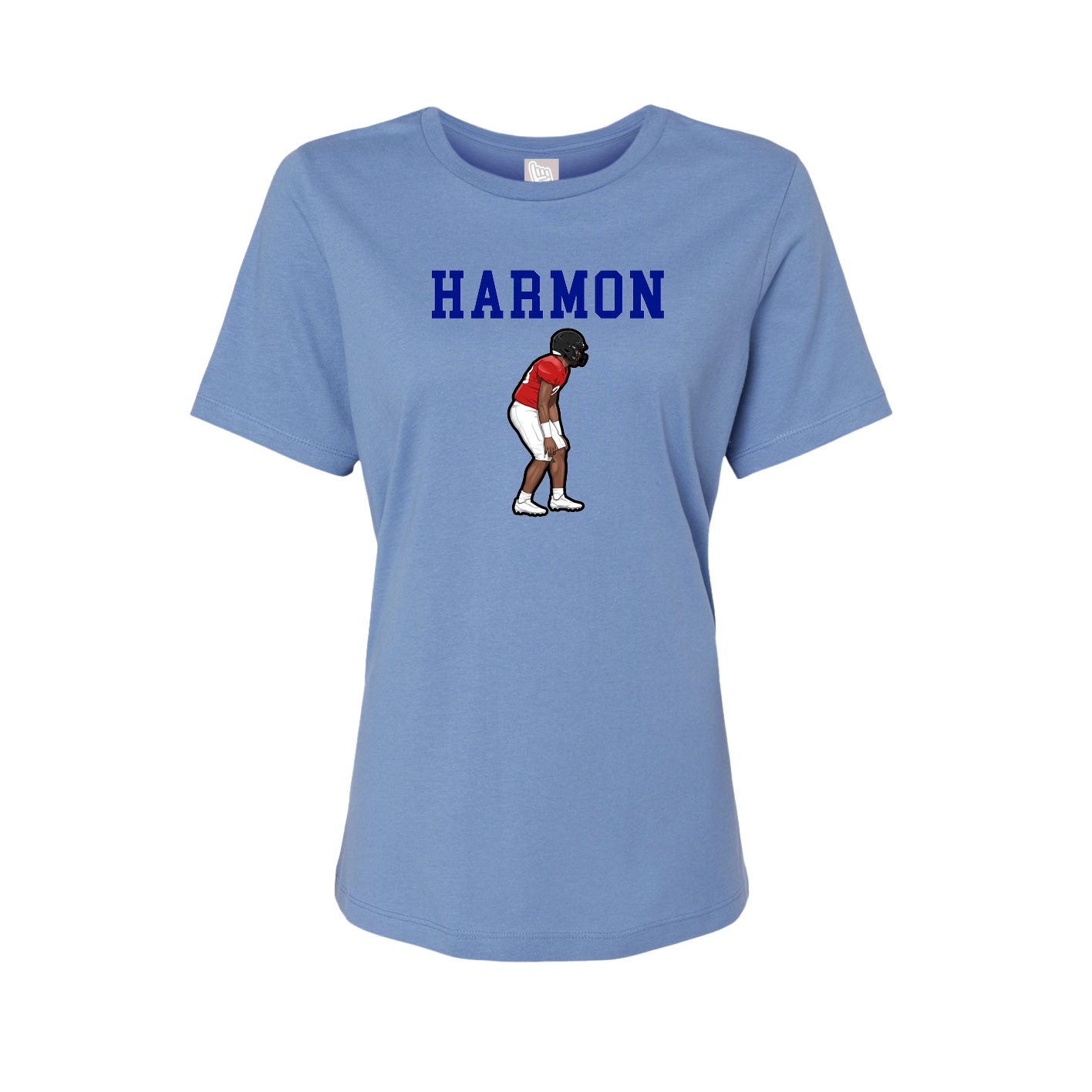 Fitted Women's Tee — Shirsey in Powder Blue