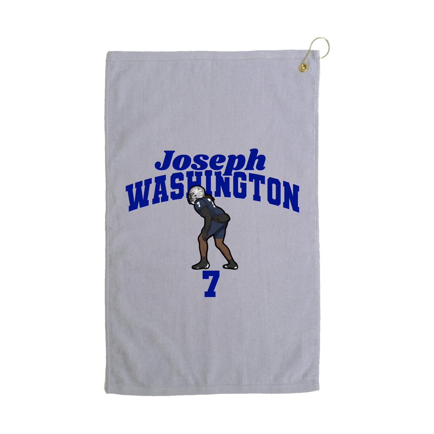 Golf Towel — Signature Arch in Grey