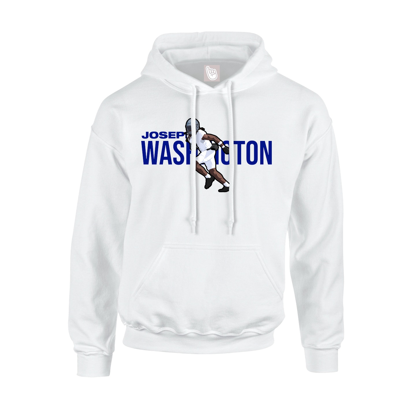 Youth Hoodie — Player Name in White