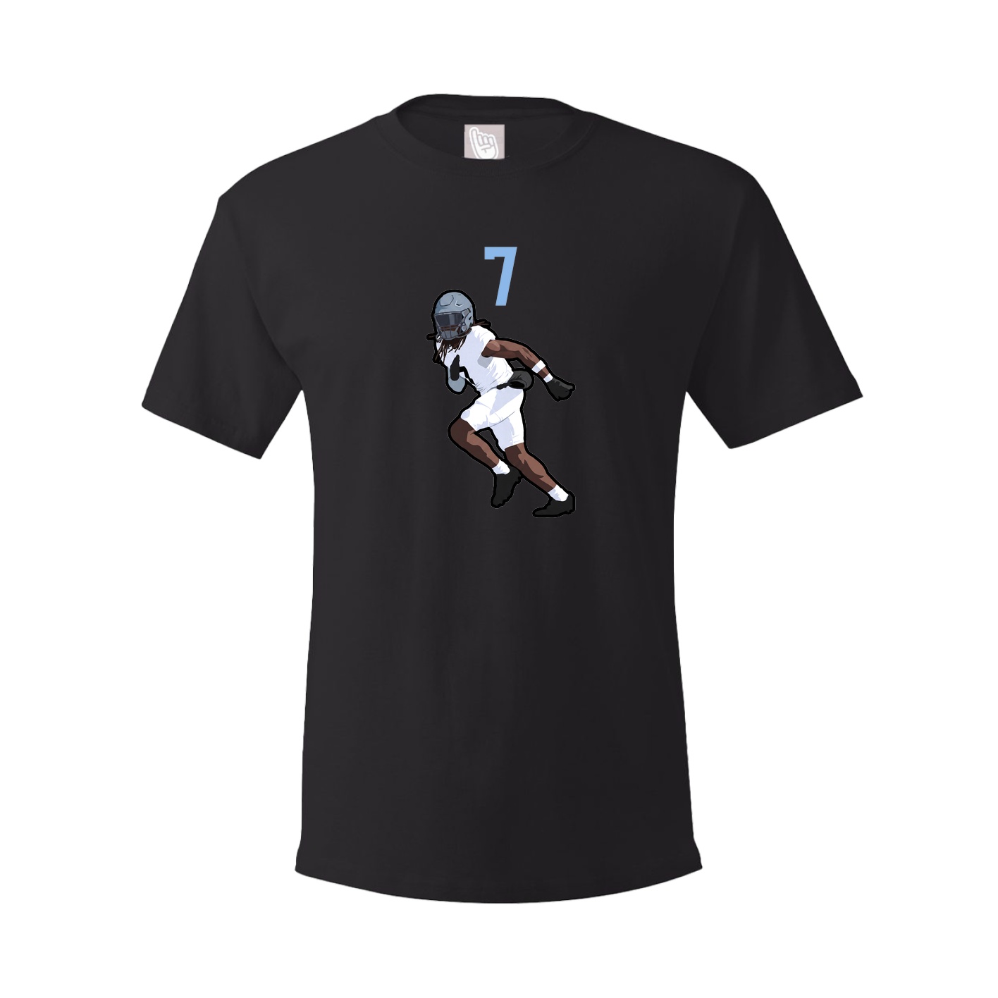 Tee — Number Top in Black