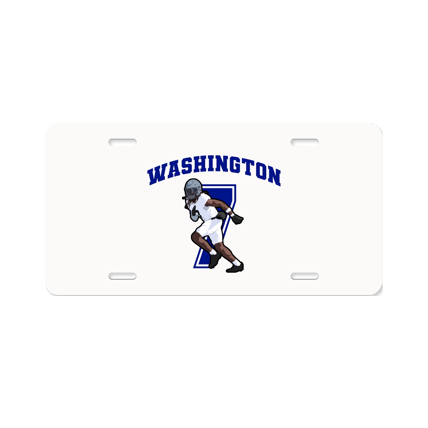 License Plate — Number in Classic