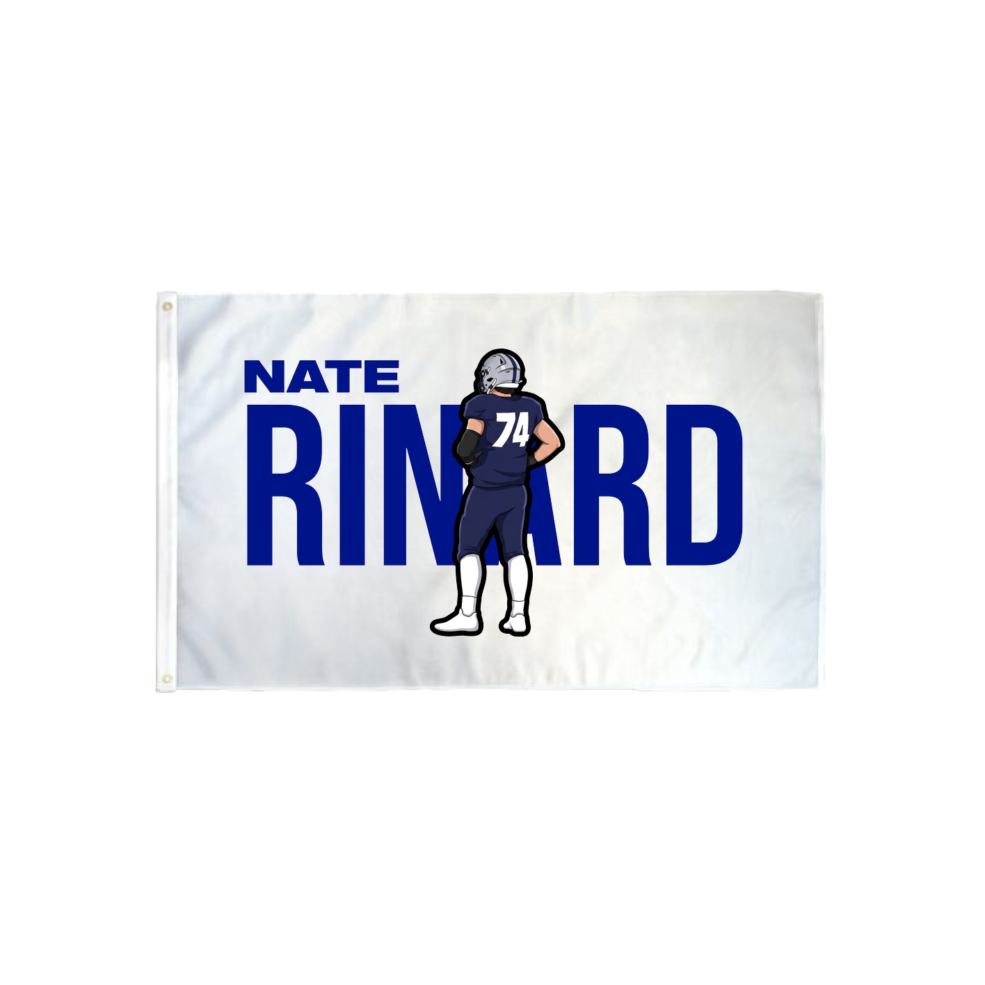 3x5 Flag — Player Name in Classic
