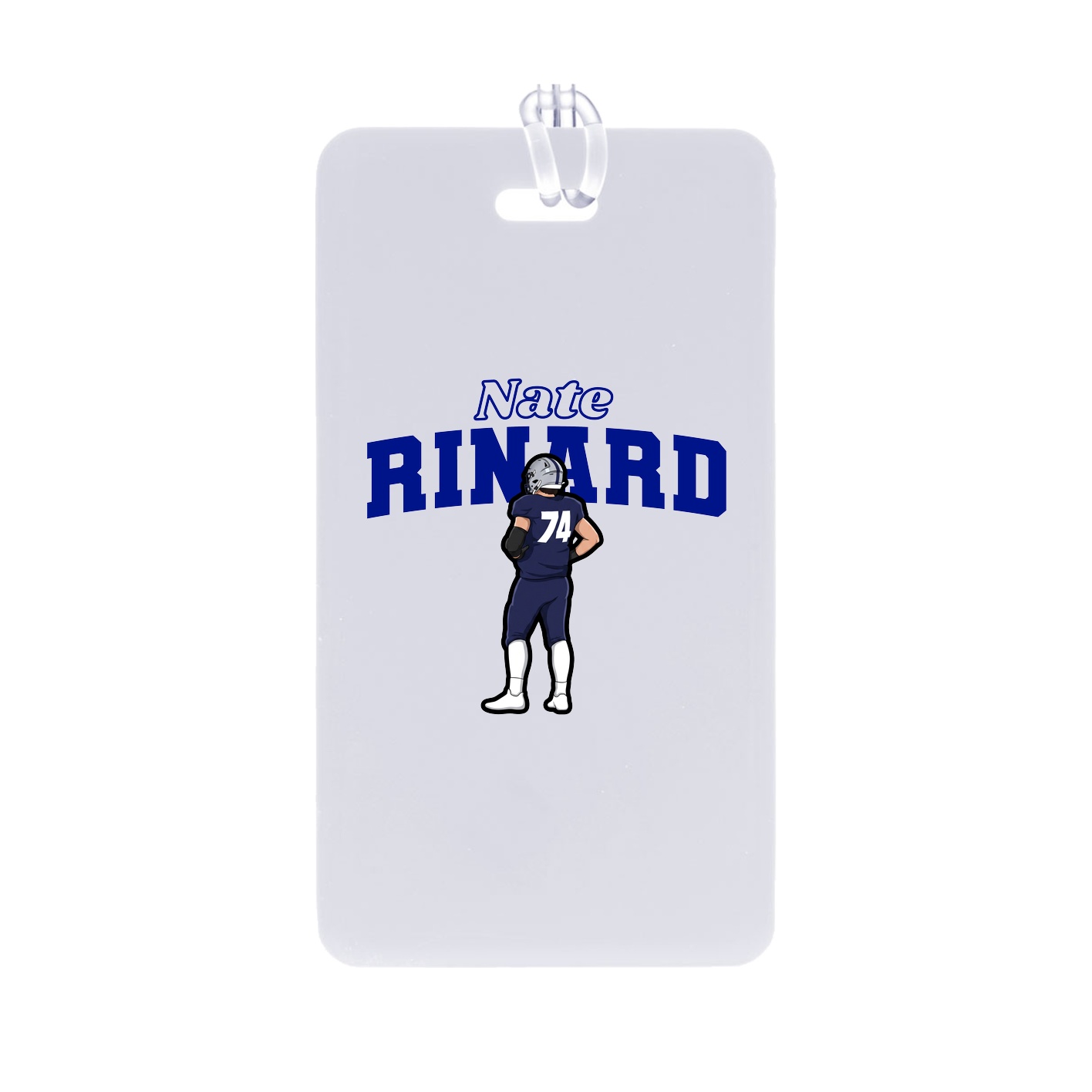 Bag Tag — Name Arch in Classic