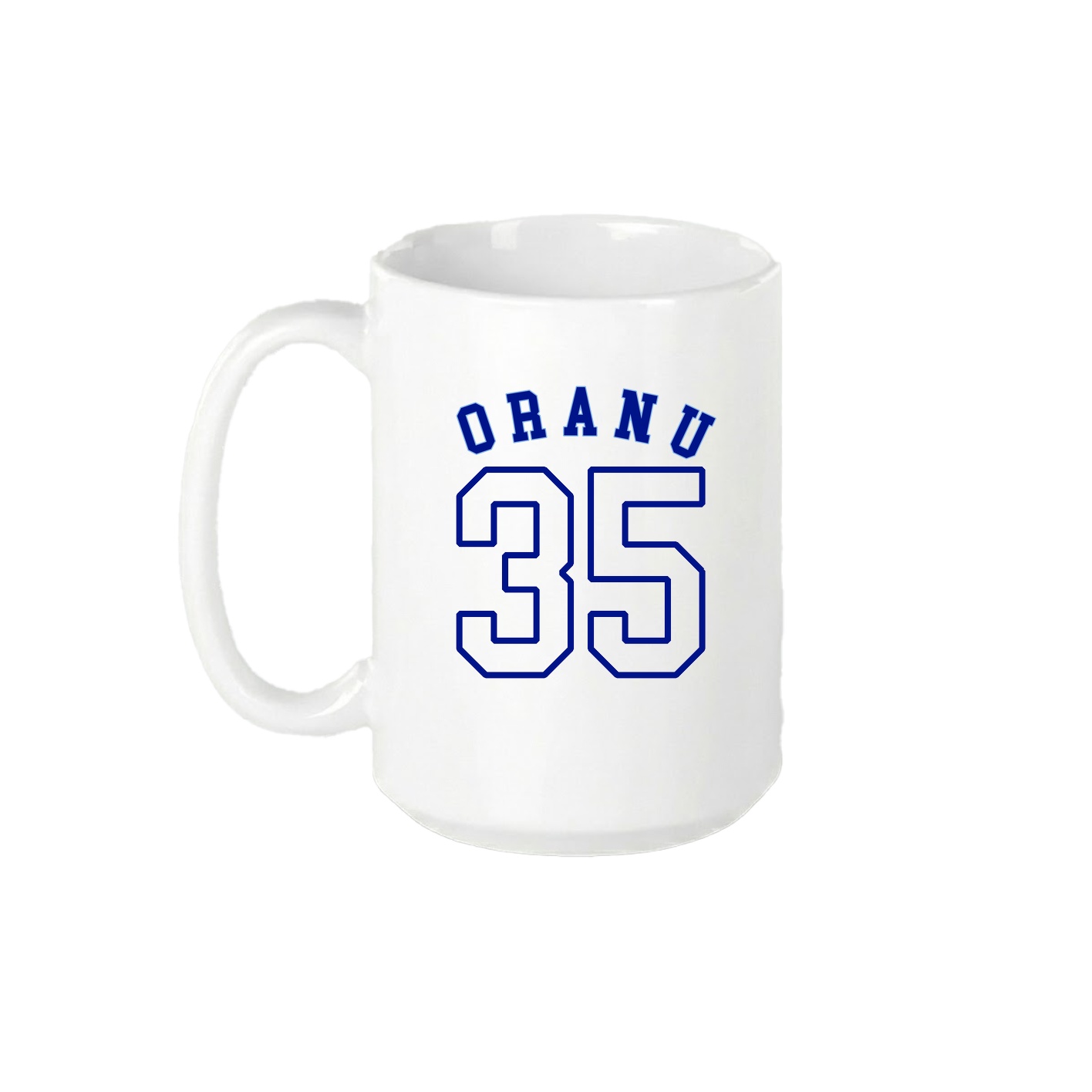 15oz Coffee Mug — Shirsey Arch in White