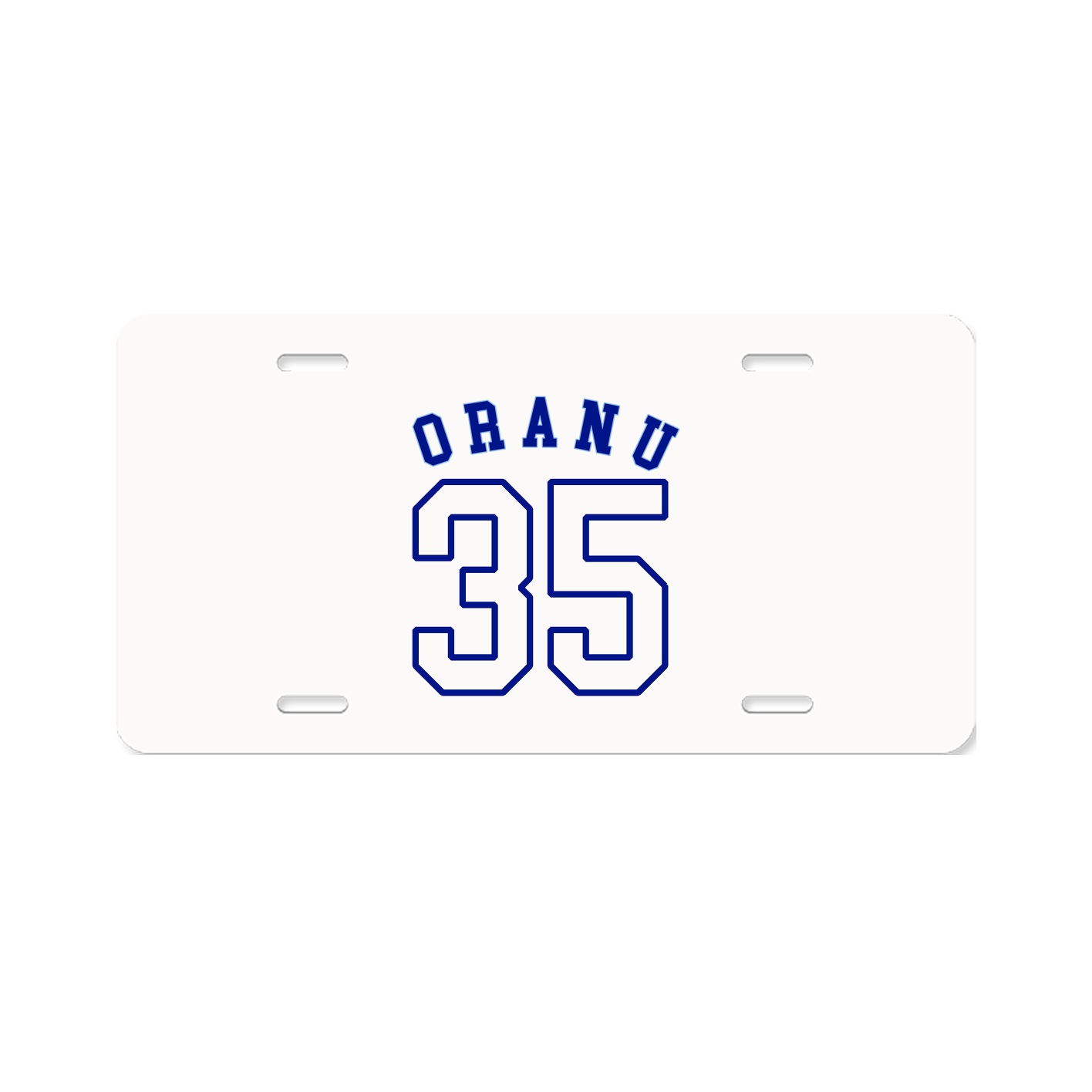 License Plate — Shirsey Arch in Classic