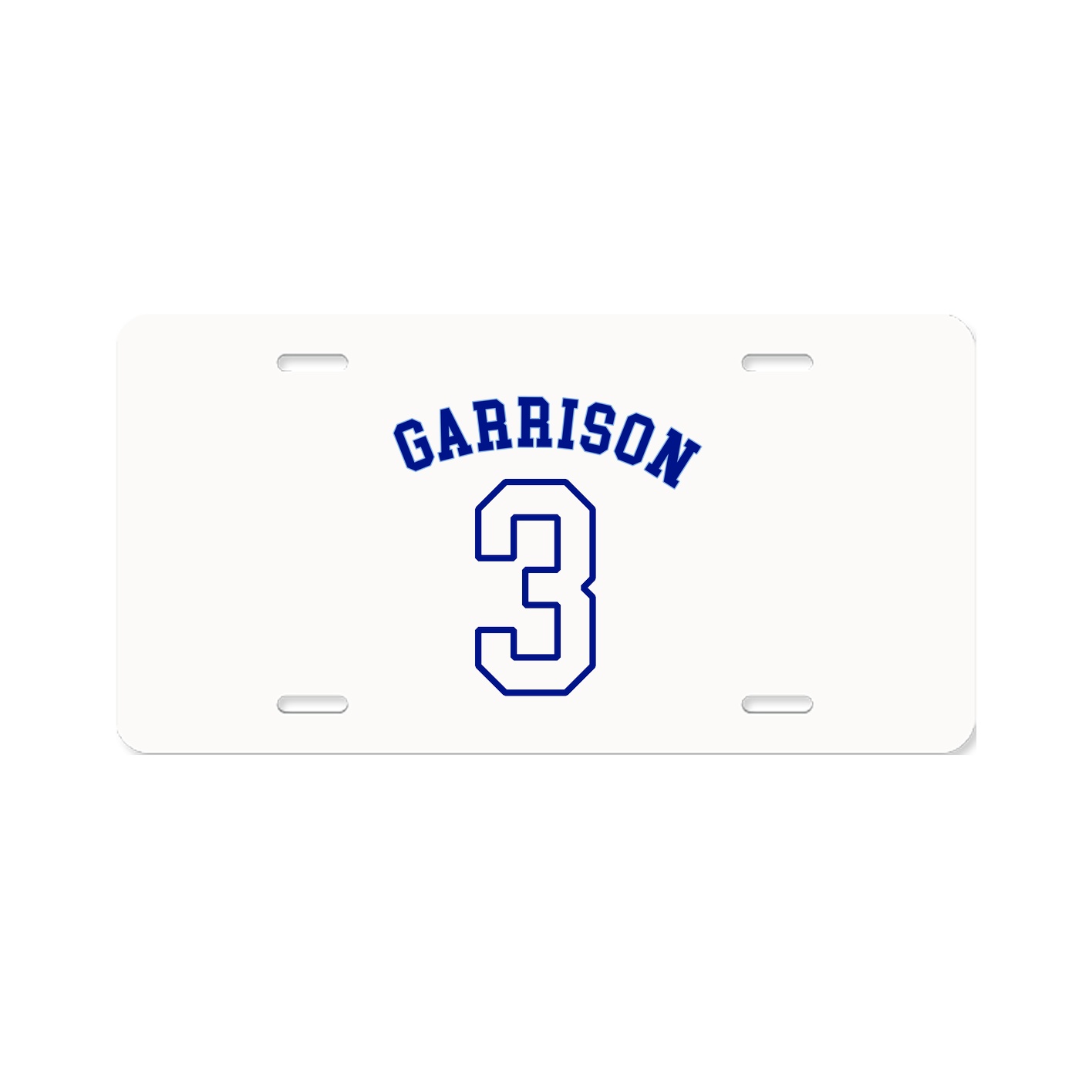 License Plate — Shirsey Arch in Classic