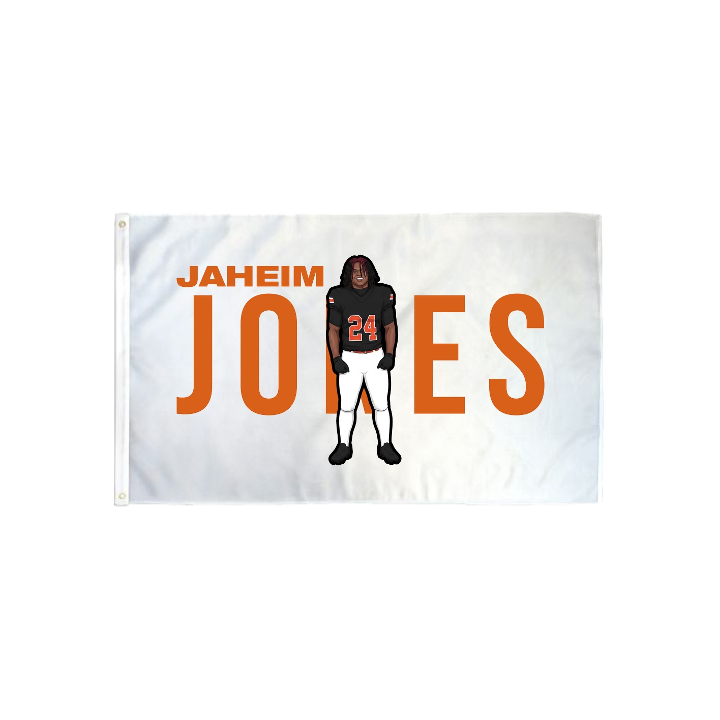 3x5 Flag — Player Name in Classic