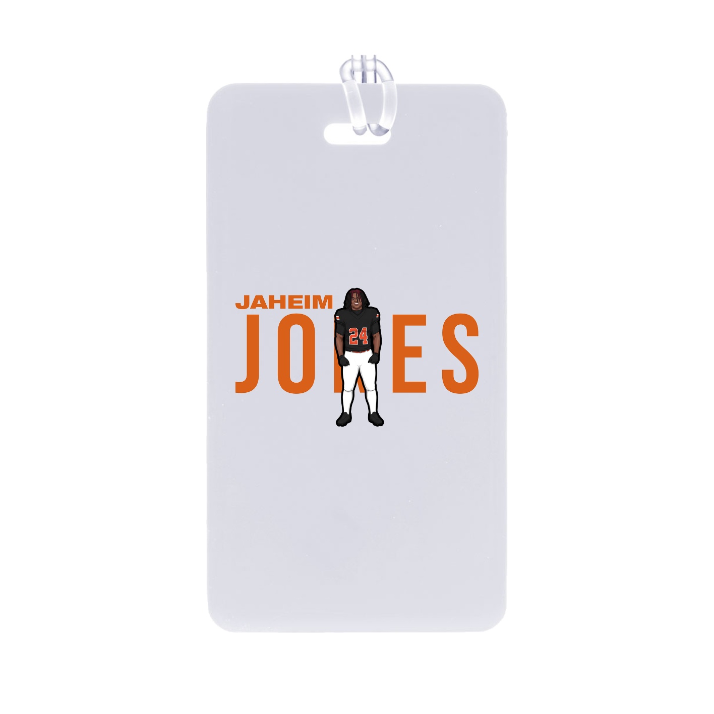 Bag Tag — Player Name in Classic