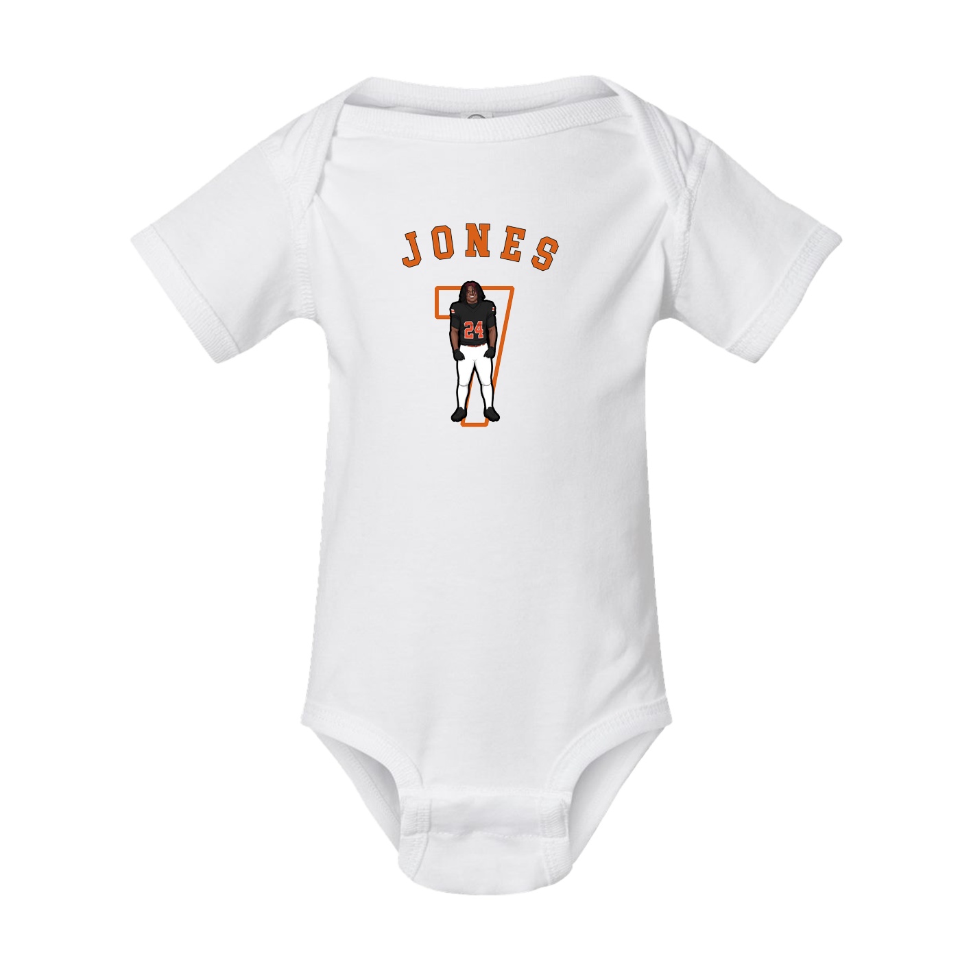 Baby Onesie — Shirsey Arch in White