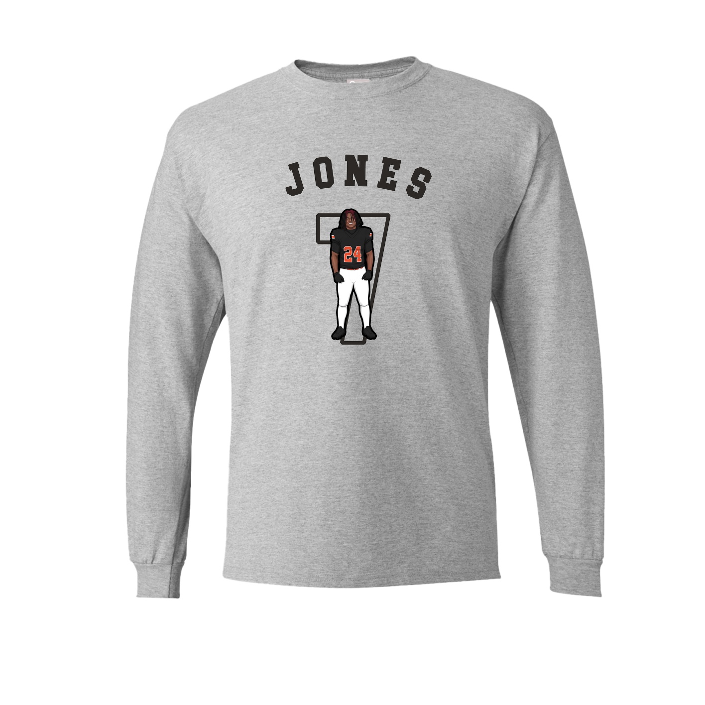 Long Sleeve Tee — Shirsey Arch in Grey