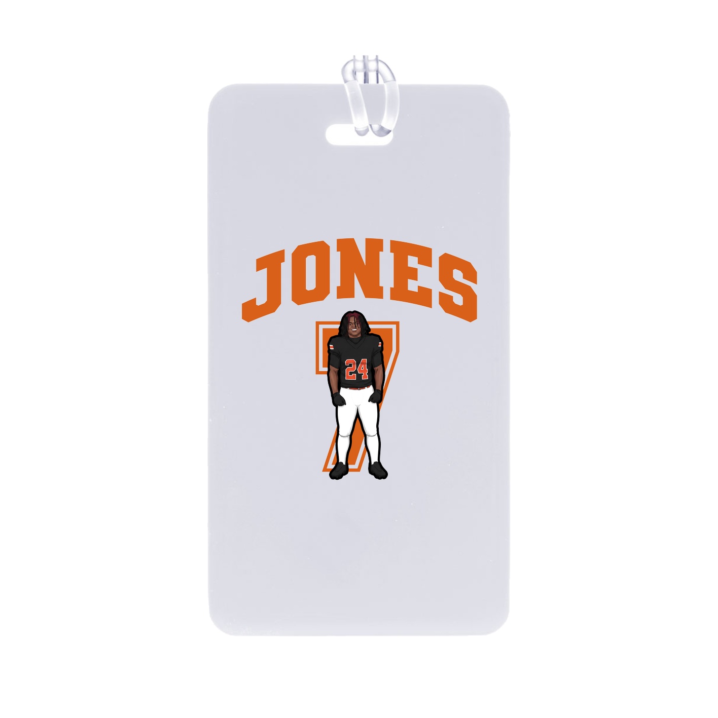 Bag Tag — Number in Classic