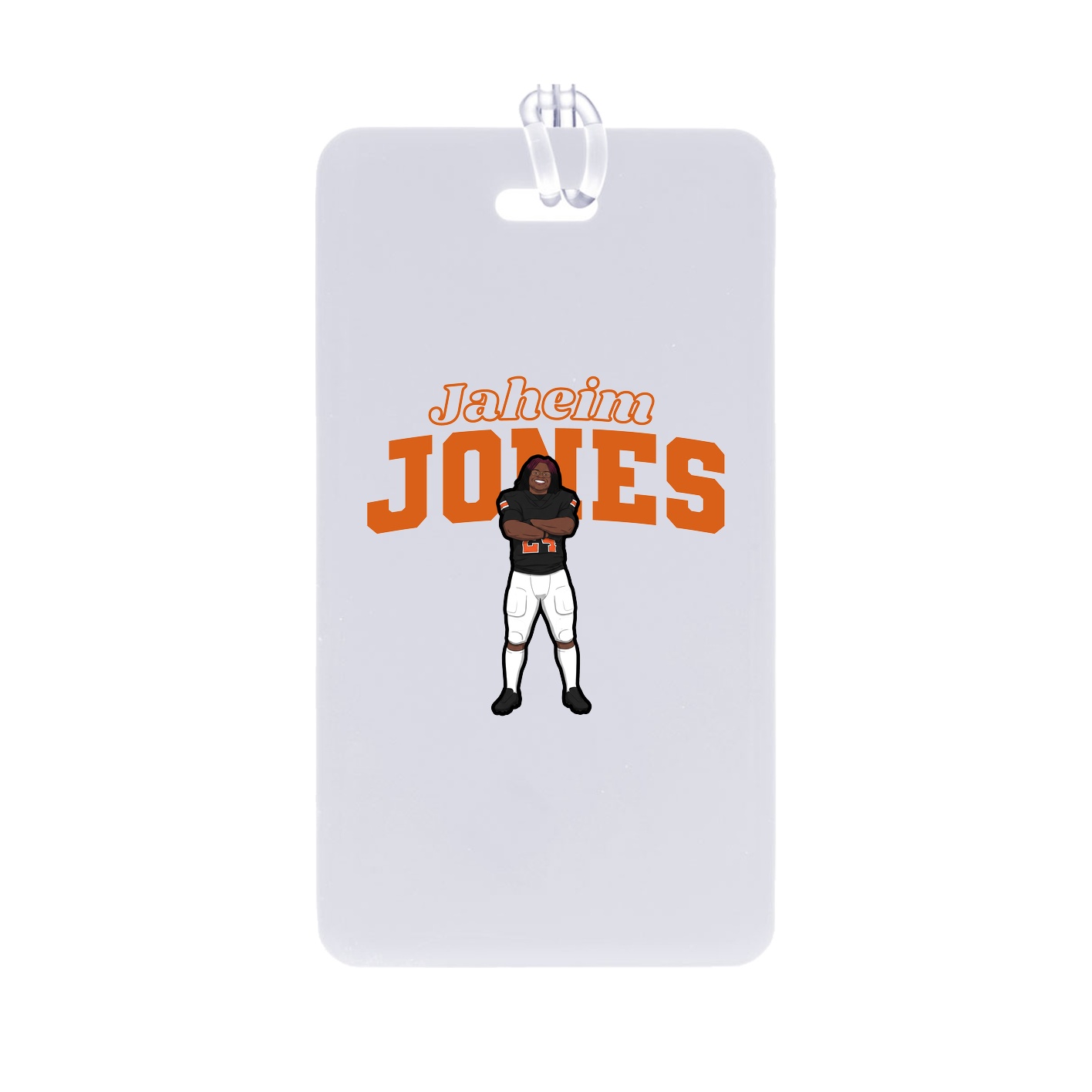 Bag Tag — Name Arch in Classic