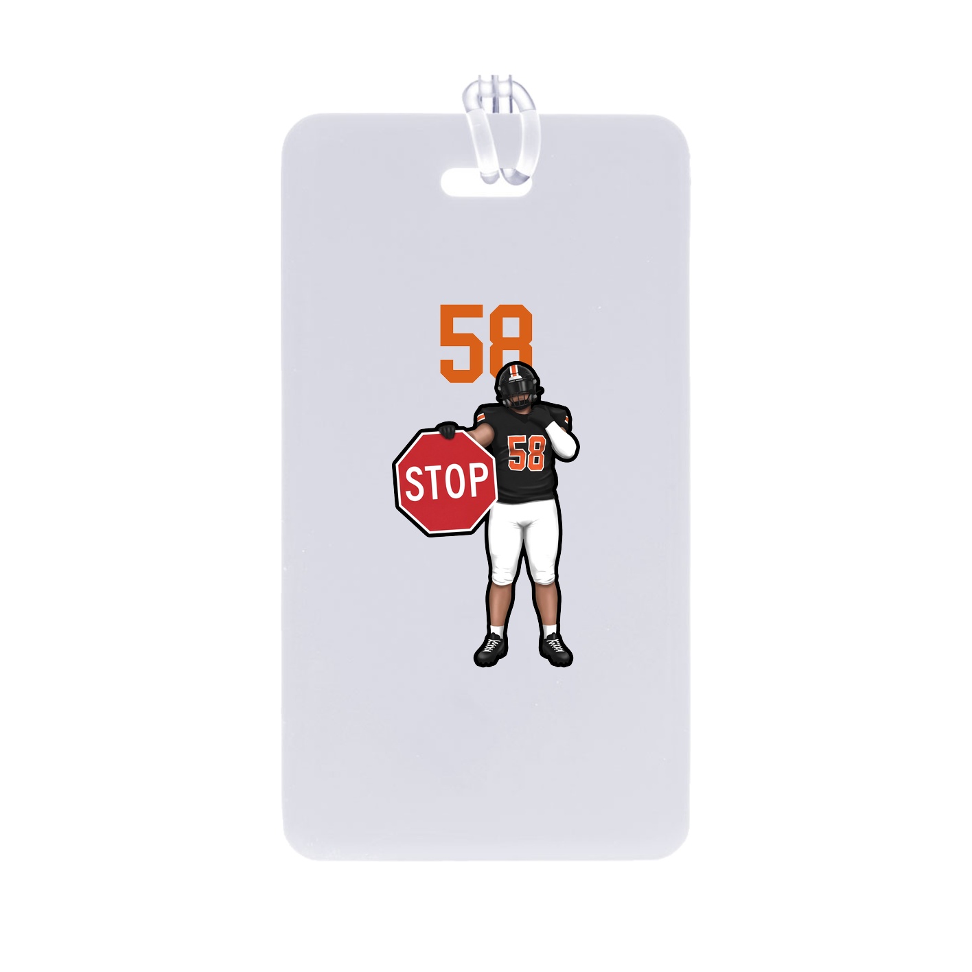 Bag Tag — Number Top in Classic