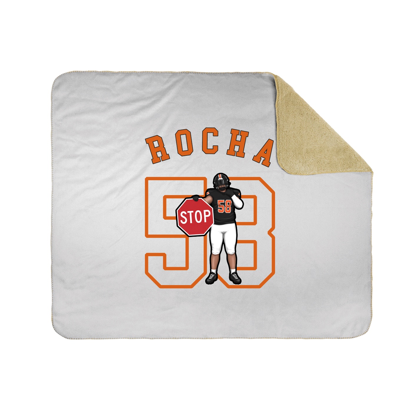 Throw Blanket — Shirsey Arch in White