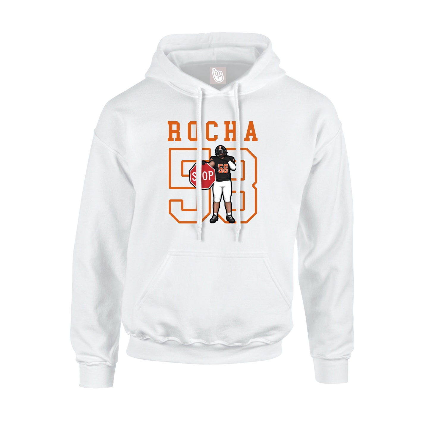 Youth Hoodie — Shirsey in White