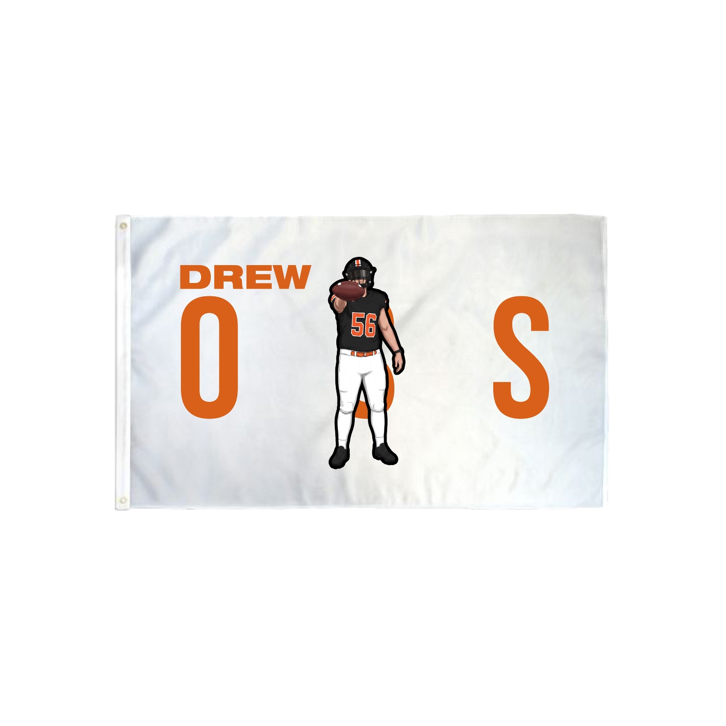 3x5 Flag — Player Name in Classic