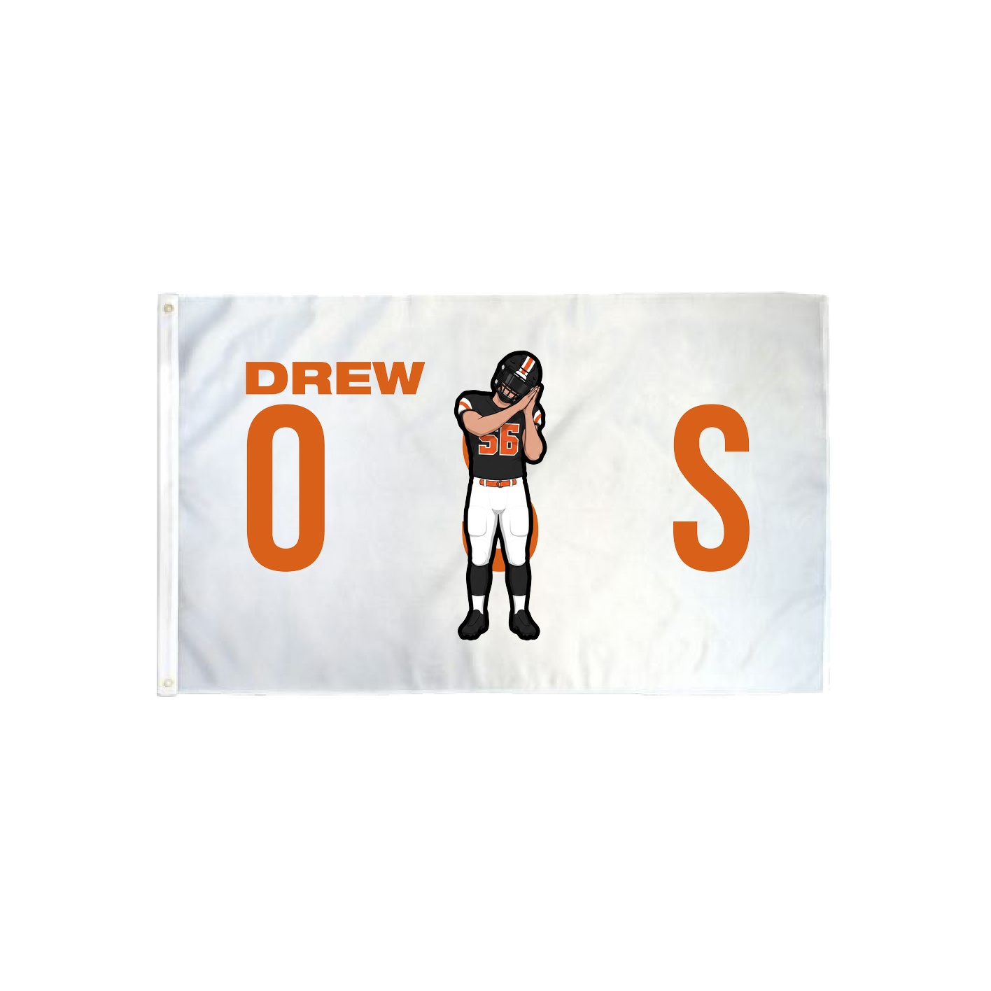 3x5 Flag — Player Name in Classic