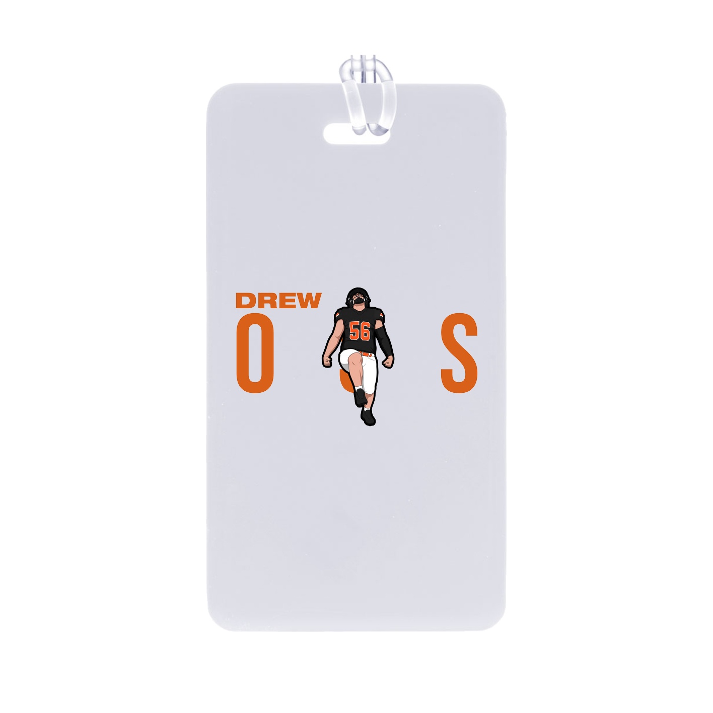 Bag Tag — Player Name in Classic