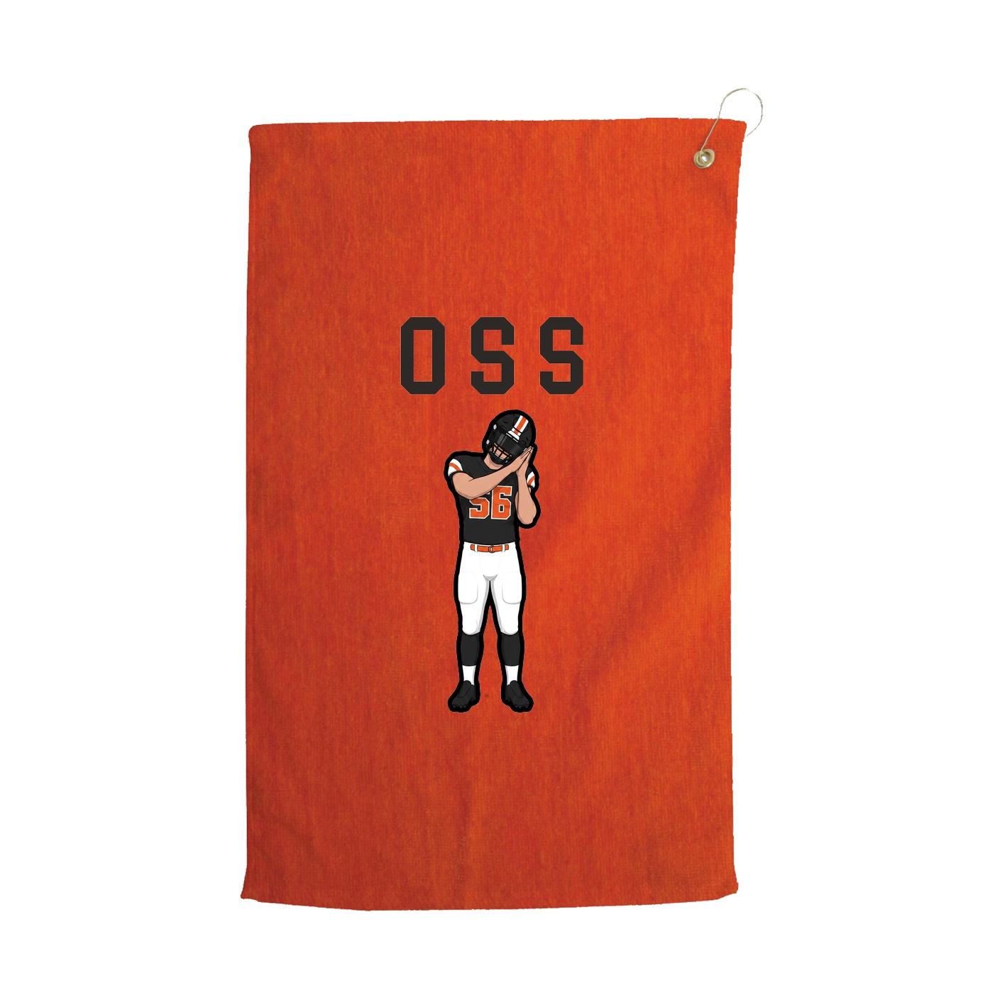 Golf Towel — Shirsey in Orange