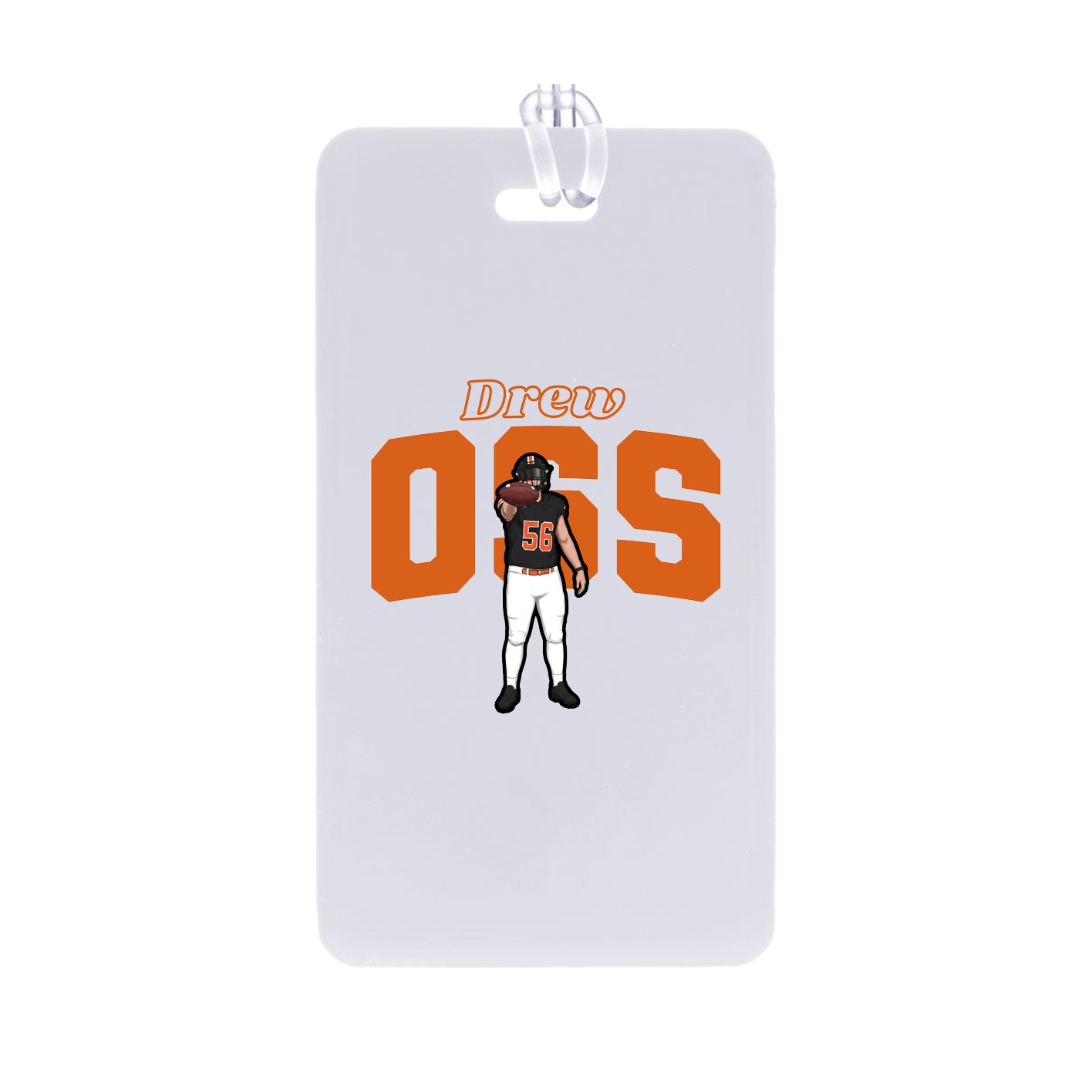 Bag Tag — Name Arch in Classic