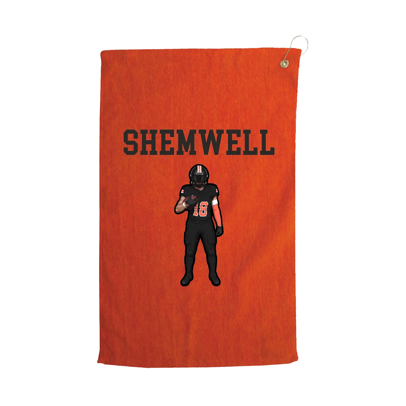 Golf Towel — Shirsey in Orange